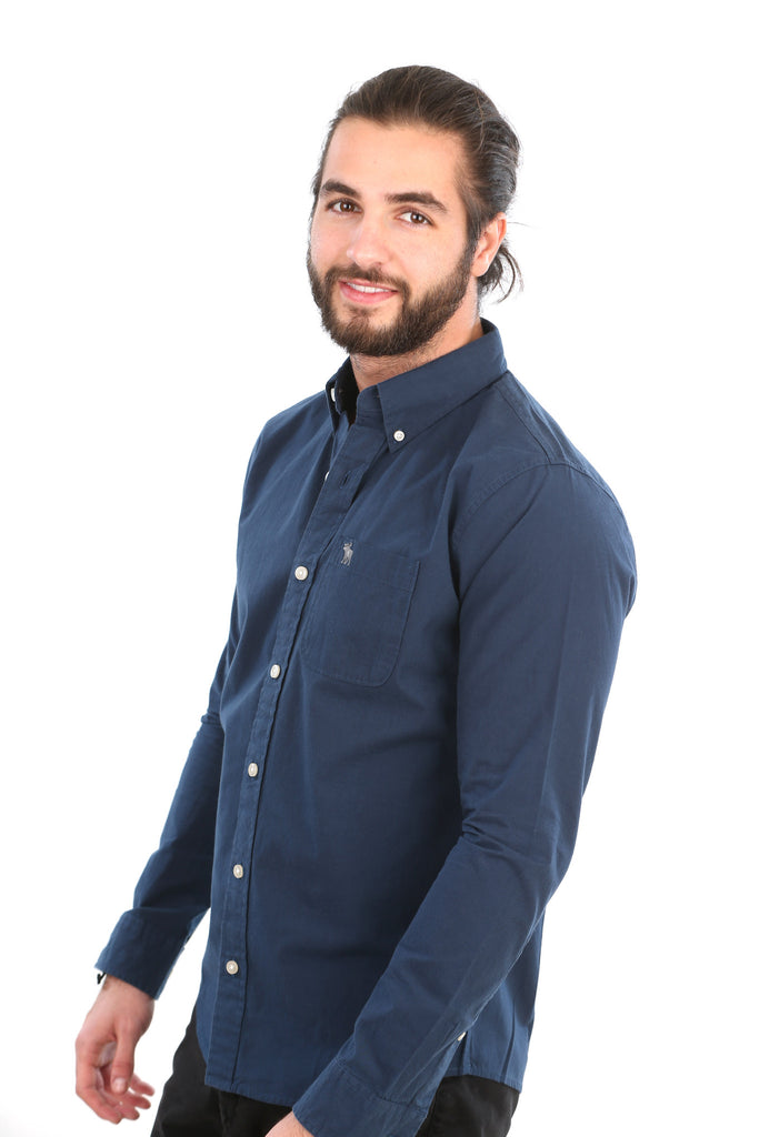 Abercrombie & Fitch Relaxed Fit Icon Oxford Shirt