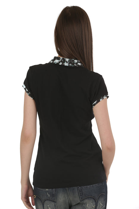 CKPique Polo Printed Collar