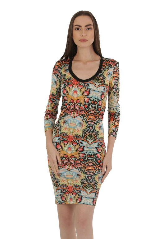 JC Viscose Knee Lenght Dress