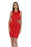 Versace Jeans Viscose Red Dress