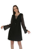 JS 3/4 Sleeve Lace Shift Dress JS6D8546
