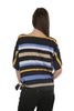 Michael Kors Spring 16 Navy Westcliff Tie Top