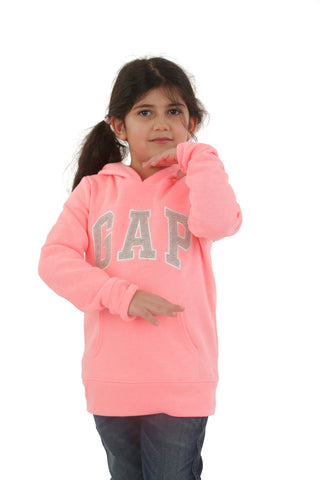 Gap Logo Sherpa Hoodie Sweatshirt Snow