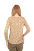 RL Women's Long Sleeve Printed Raglan Slub Tee