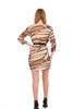 PP Short Silk Mix Dress