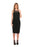 JS Women's Sleeveless Lace Midi Dress