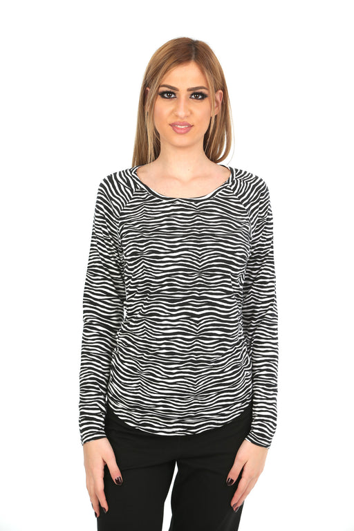 MK Zebra Print Top