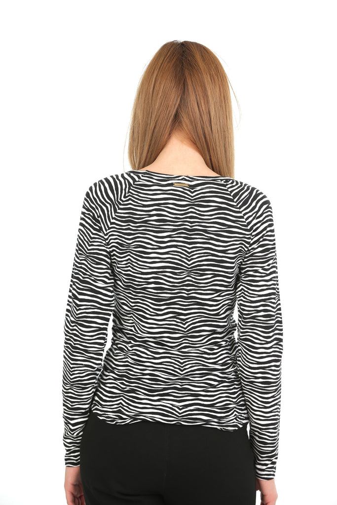 Michael Kors Zebra Print Top