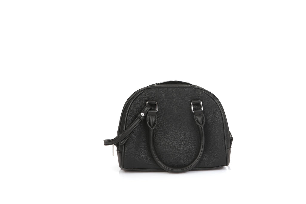 Calvin Klein Leather Embossed Boston Bag