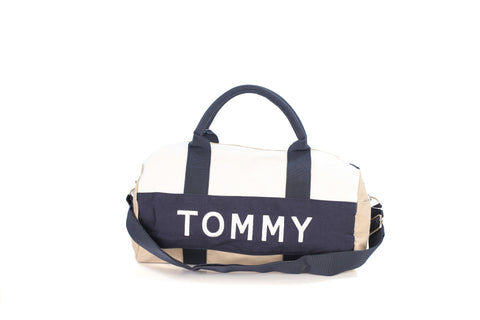 Tommy Hilfiger TH cursive printed sling bag