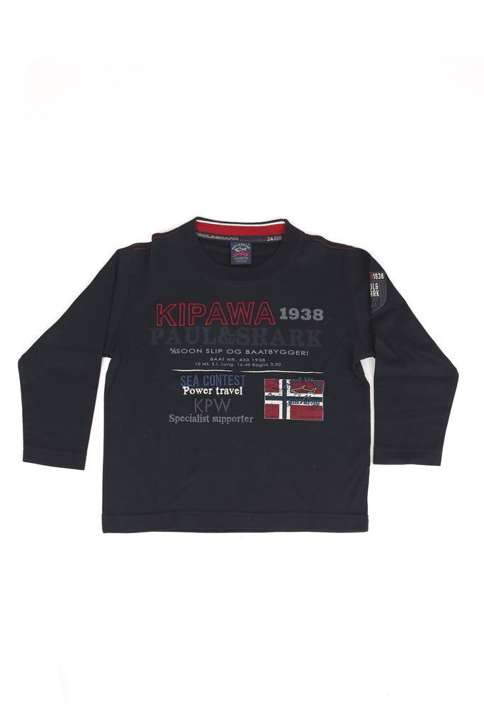 Paul & Shark Long Sleeve Polo Shirt KIPAWA