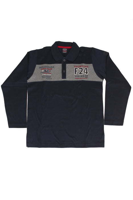 Paul & Shark Long Sleeve Polo Shirt
