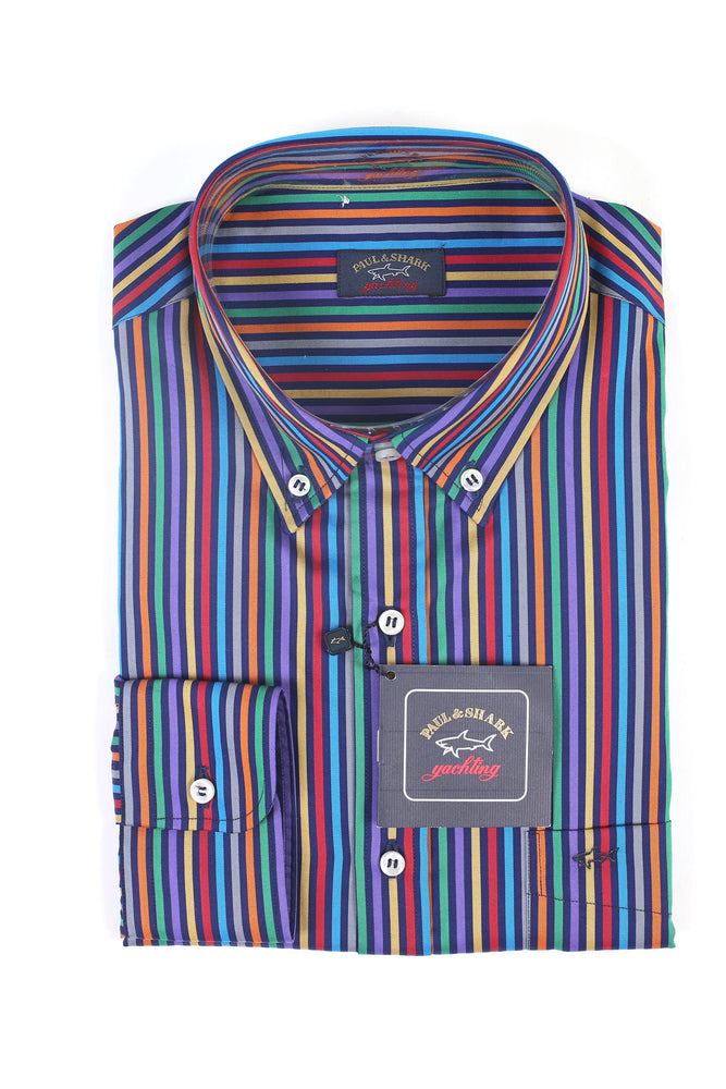 P&S Button Down Striped Shirt