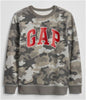 Kids G Logo Crewneck Pullover Sweatshirt
