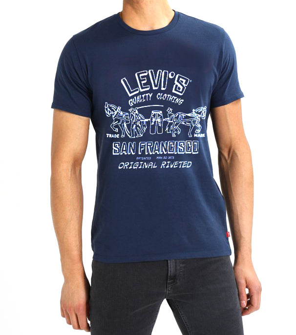 Levi's 2 Horse Graphic T-Shirt