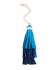 RL Ombré Tasseled Handbag Charm