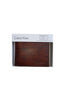 Calvin Klein Dark Brown Men Black Billfold With Coin Pocket