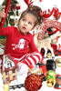 Gymboree Red Cozy Penguin Christmas Holiday Two-piece Gymmies Pajamas