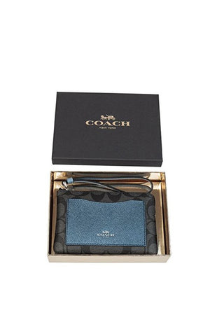 Nautica Portofino Ocean Zip Around Organizer Wristlet With RFID