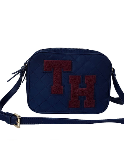 Tommy Hilfiger Monogram Reversible Tote Top Handle Bag