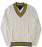 TH Tipped V-Neck Varsity Sweater