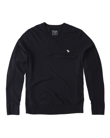 ABERCROMBIE & FITCH APPLIQUE LOGO TEE