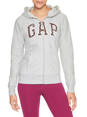 G Raglan arch logo zip hoodie