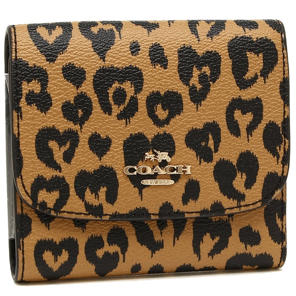 Coach fold wallet F23440 Leo soft-headed