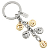 Coach key ring outlet COACH F65430 SVGD gold silver