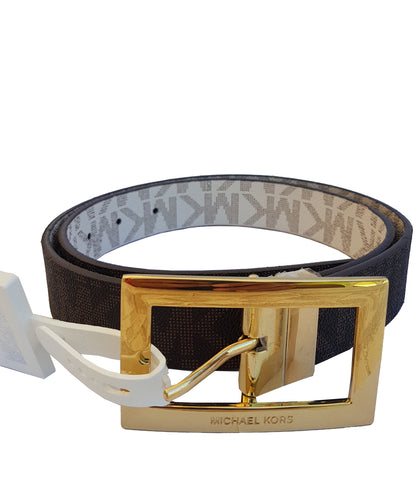 CALVIN KLEIN Black Reversible CK Logo Belt