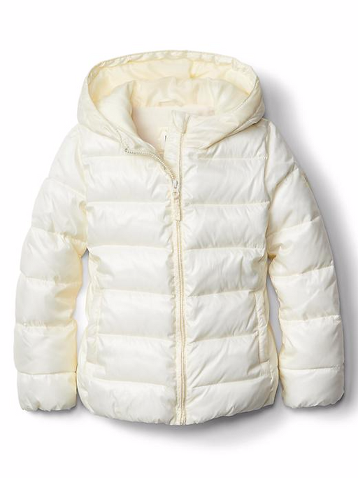 G ColdControl max puffer jacket  pearl white