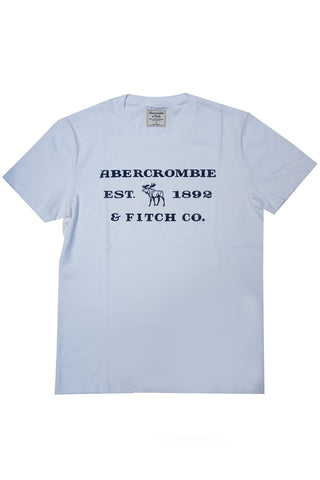 ABERCROMBIE & FITCH APPLIQUE LOGO TEE
