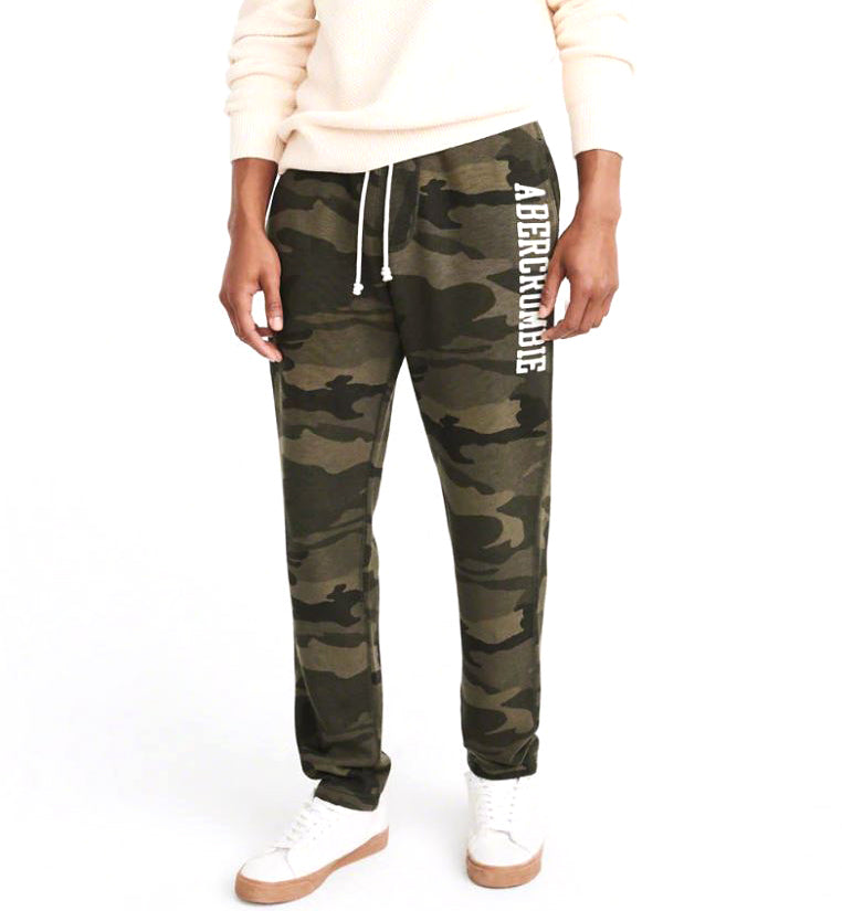 Abercrombie & Fitch Camo Logo Sweatpants