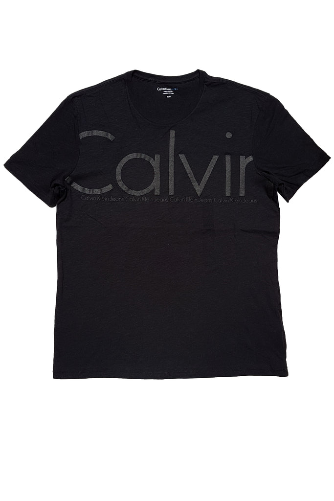 Calvin Klein Jeans Oversized Logo Crew Neck T-Shirt