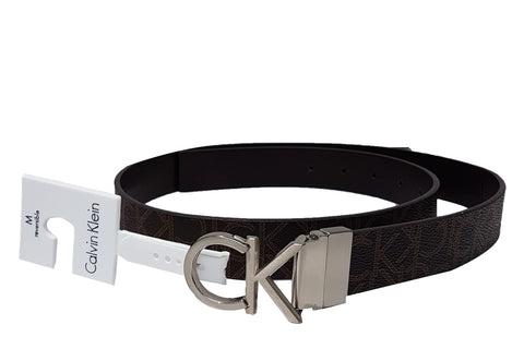 Michael Kors Belt with MK Logo Plaque 552805C