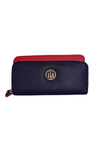 Nautica Portofino Ocean Zip Around Organizer Wristlet With RFID