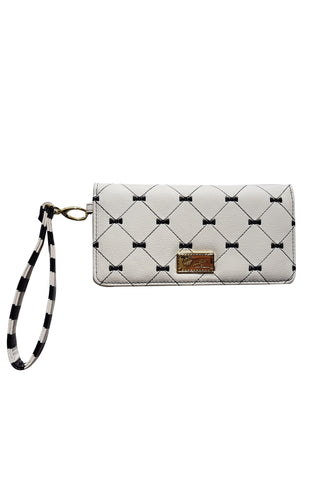 Nautica Portofino Ocean Zip Around Organizer Wristlet With RFID