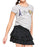 Justice Flip Sequin Criss Cross Tee