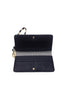 Betsey Johnson Stripe Black Bows LBHALEY Wristlet