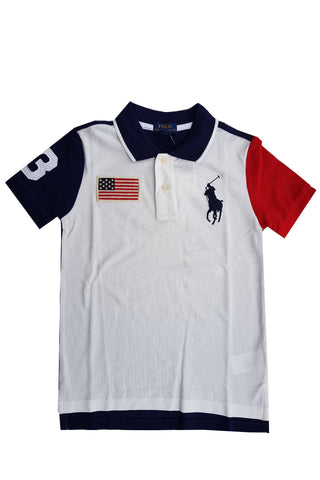 Ralph Lauren Childrenswear Cotton Jersey Graphic T-Shirt