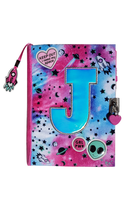 Justice Girls Initial Diary Space Journal Notebook