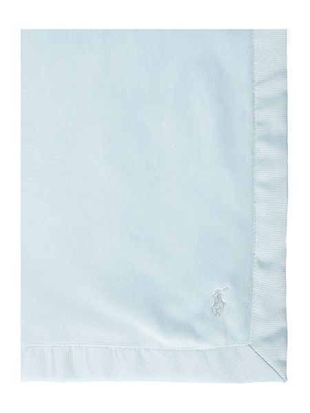 Polo Ralph Lauren Baby Boys Plush Blanket - Light Blue