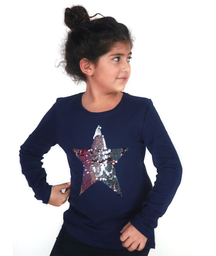 Tommy Hilfiger Long Sleeve Star T-Shirt