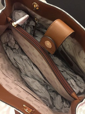 MK Susannah Large Vanilla Tote Bag