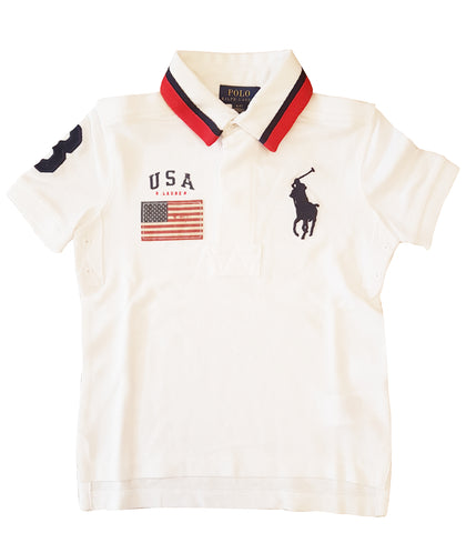 Polo Ralph Lauren Tennis Bear Cotton T-Shirt