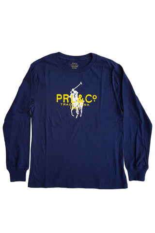 Ralph Lauren Cotton Long-Sleeve Graphic Tee