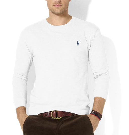 Rl Cotton Jersey Crewneck T-Shirt