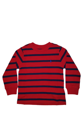 Ralph Lauren Cotton Long-Sleeve Graphic Tee