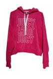 Juicy Couture Velour Cropped Hoodie