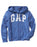 G Sparkle arch logo zip hoodie